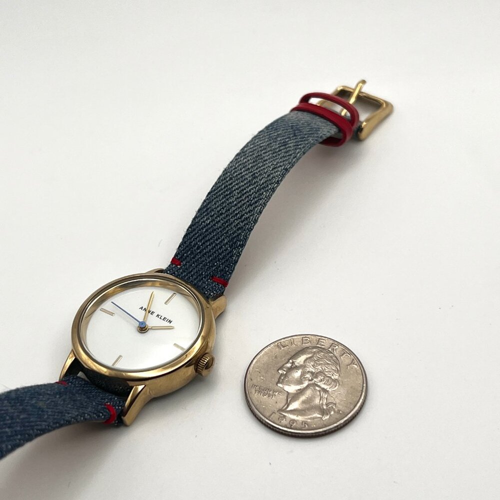 Anne Klein Blue Denim Watch - Picture 7 of 13